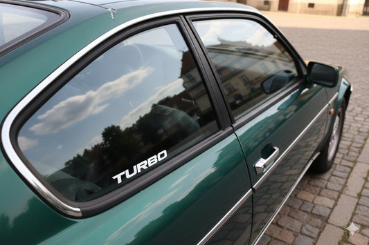 Turbo Vinyl Decal Sticker for Car Windows - JDM Racing Style Graphic