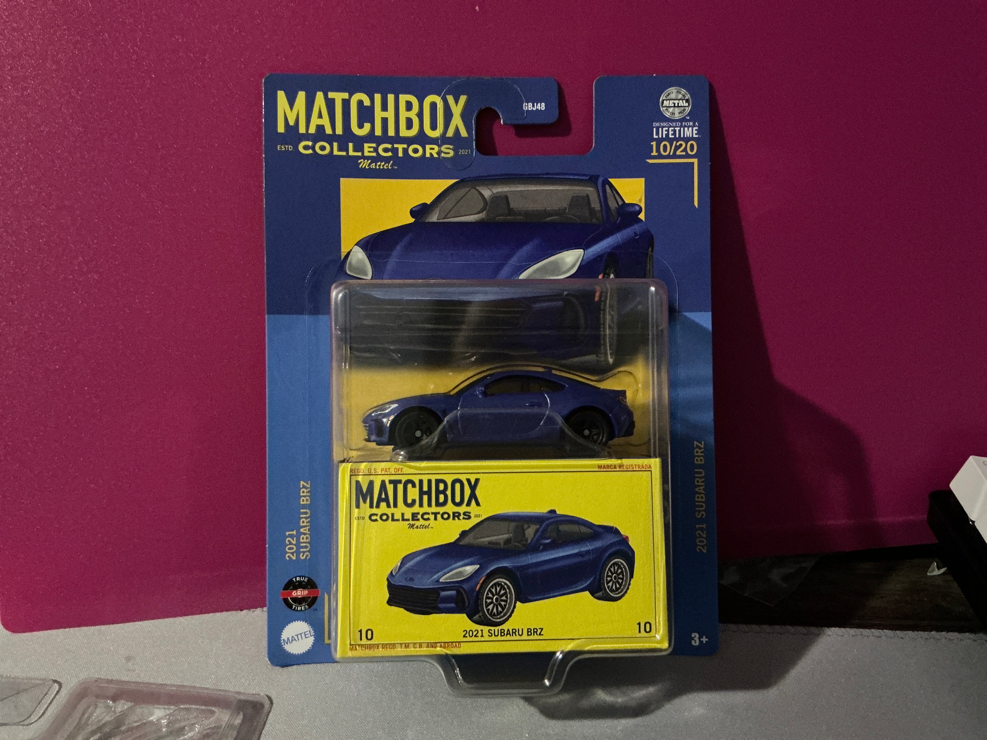 21” Subaru BRZ Matchbox Collectors Unopened