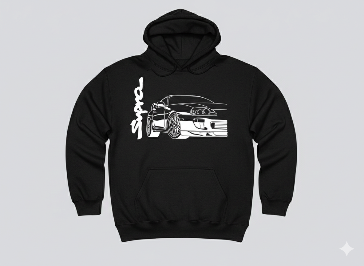 Toyota Supra MK4 T-Shirt - JDM Legend Minimalist Graphic Tee