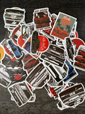 5pk random car slap stickers