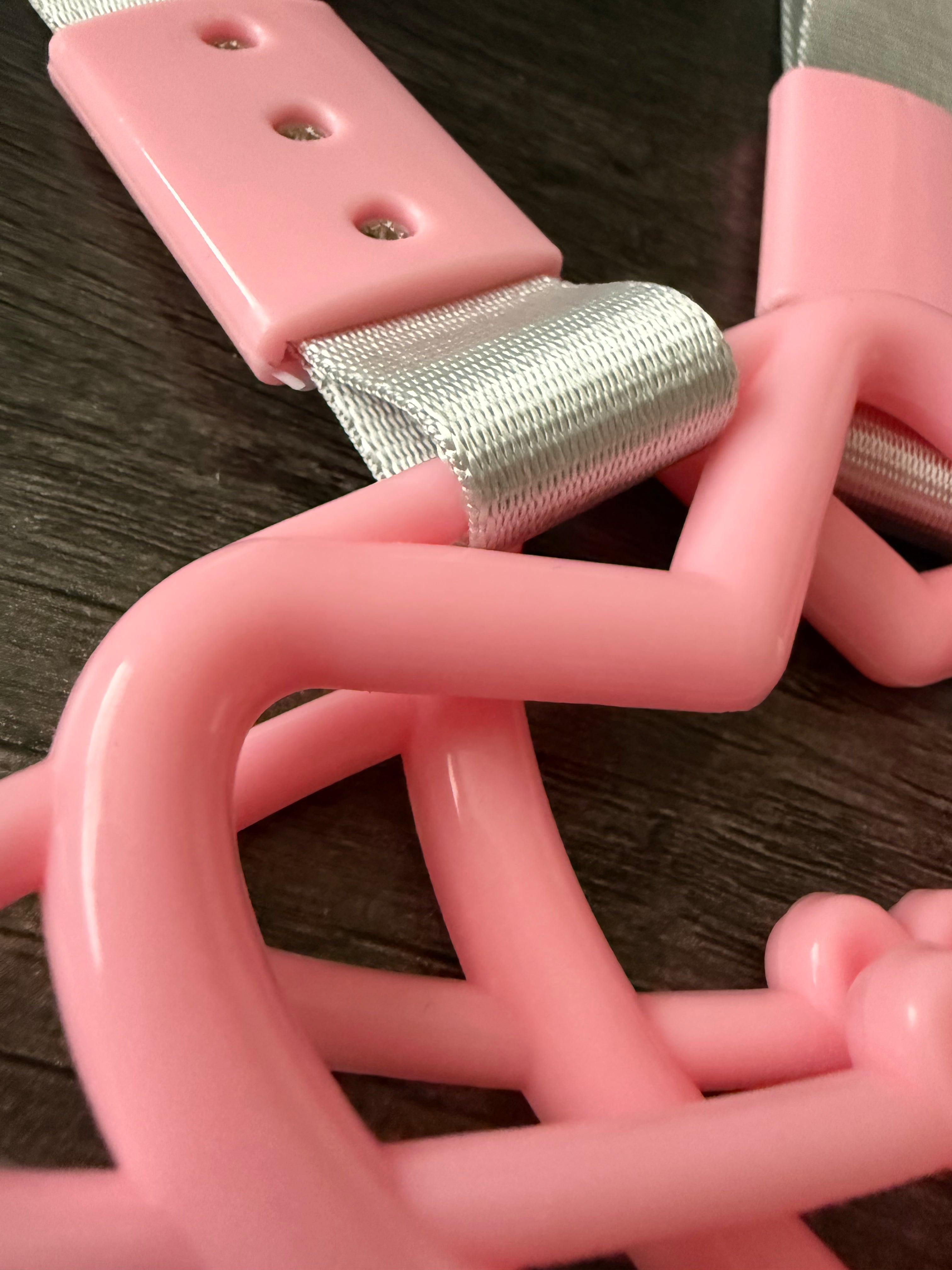 Pink Planet Heart Tsurikawa Ring - Kawaii JDM Drift Handle