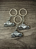 Initial D AE86 Trueno Keychain - Fujiwara Tofu Shop Car Enamel Keyring - JDM Car Accessories - Anime Car Enthusiast Gift