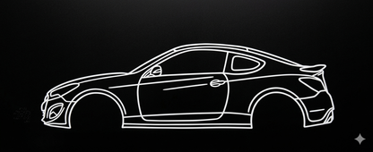 Genesis bk2 silhouette viynl sticker