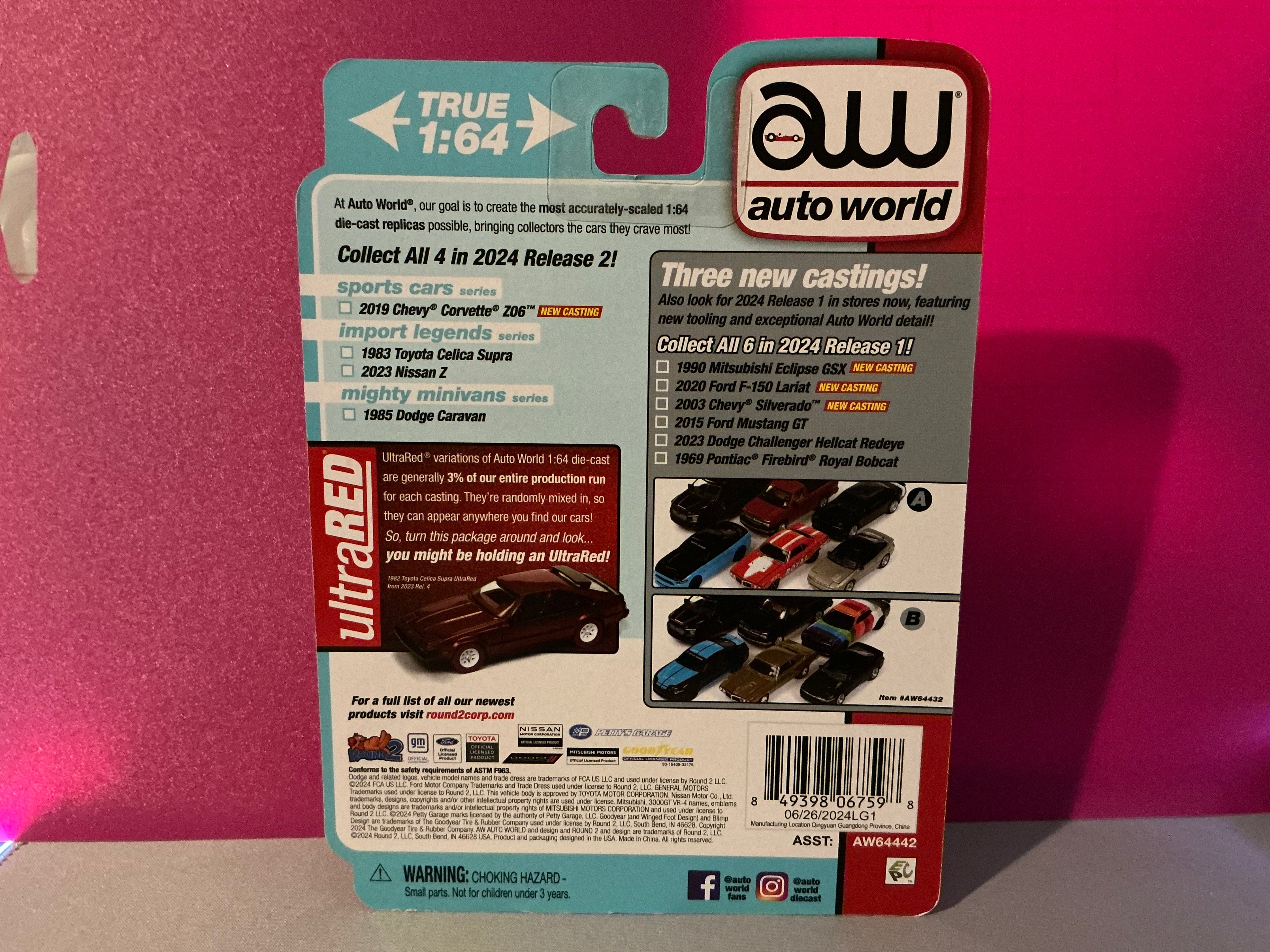 83” Toyota Celica Supra Auto World Import Legends Unopened