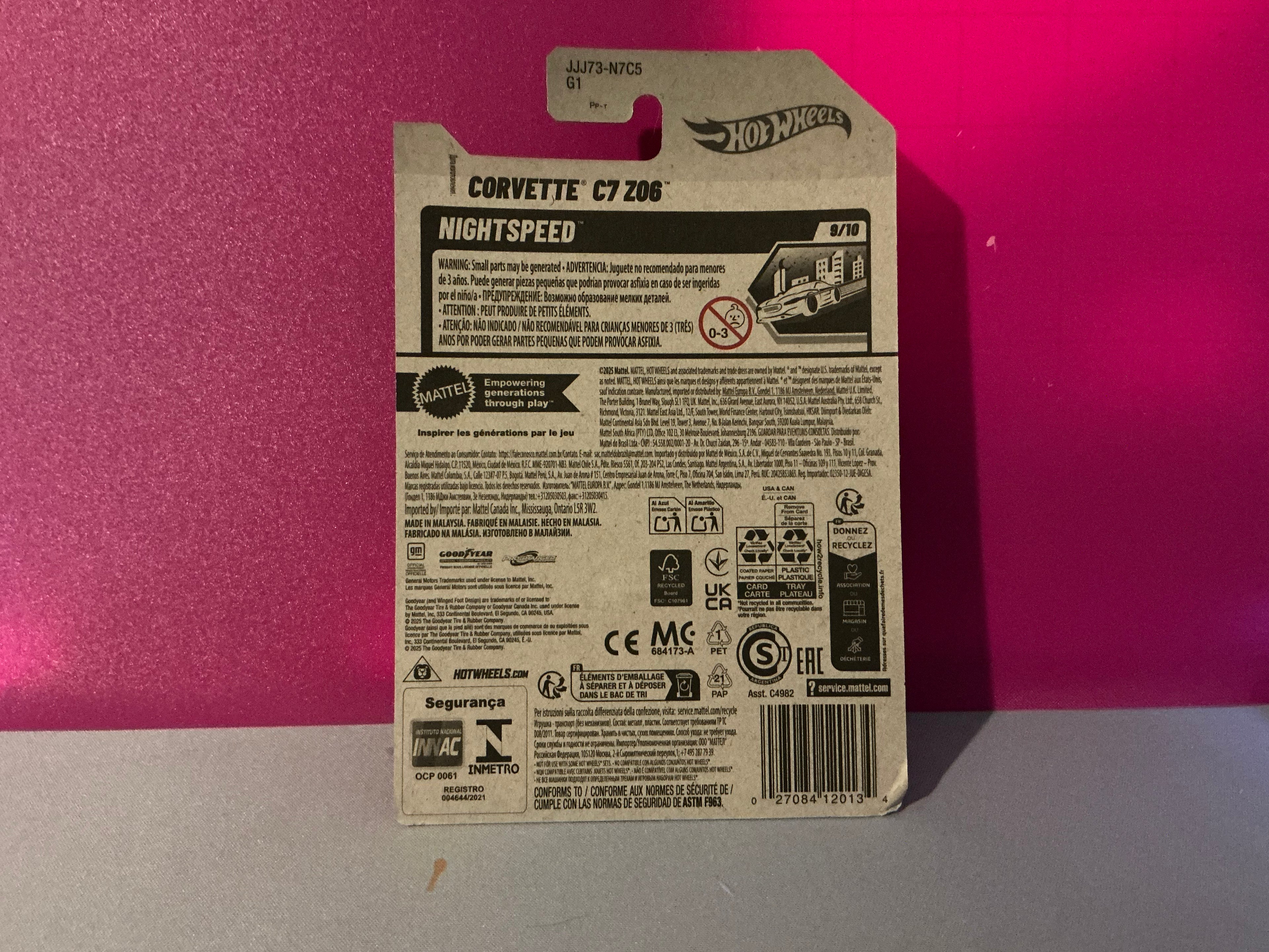 Corvette C7 Z06 Hotwheels Unopened