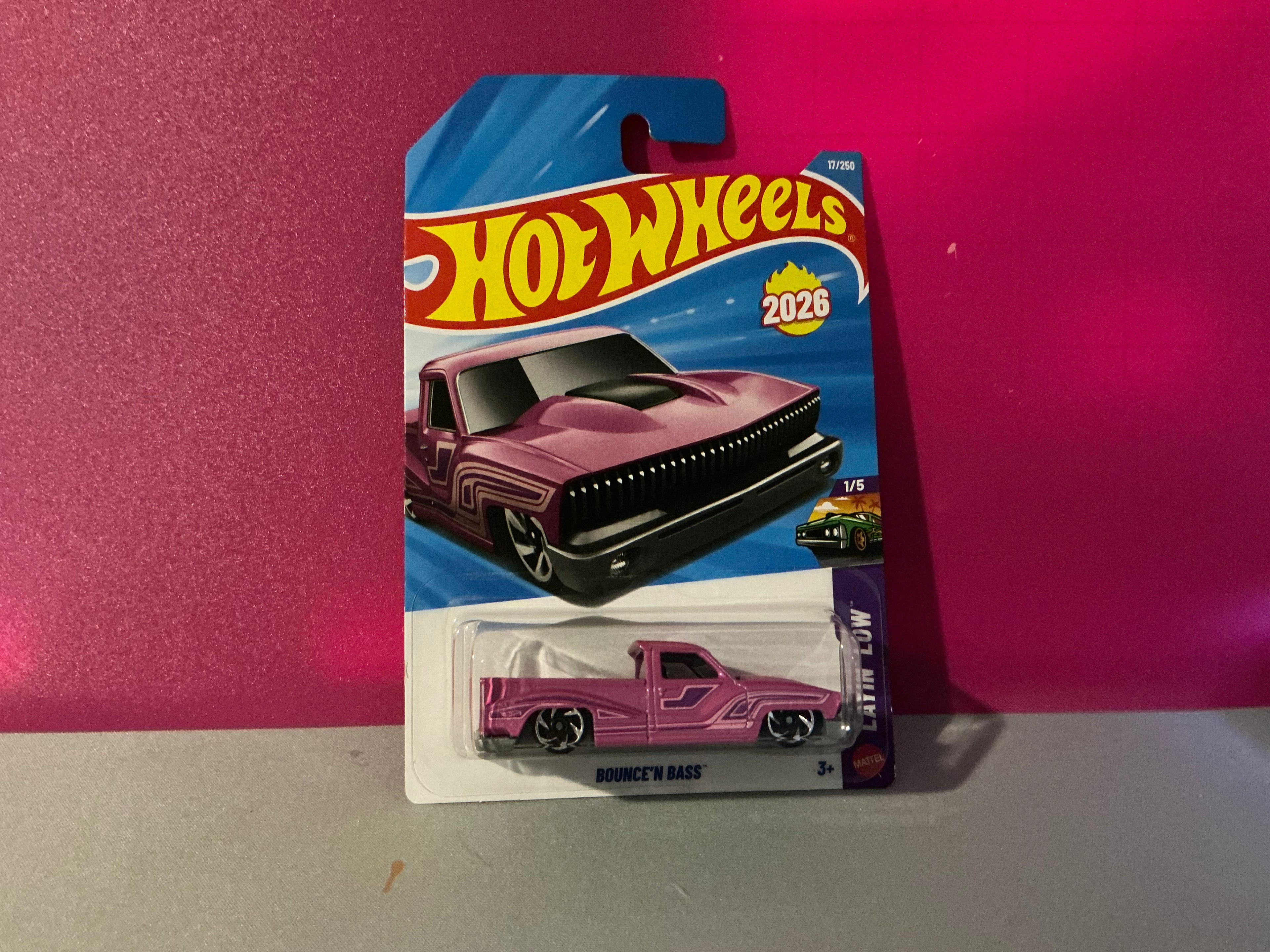Bounce’N Bass HotWheels Unopened