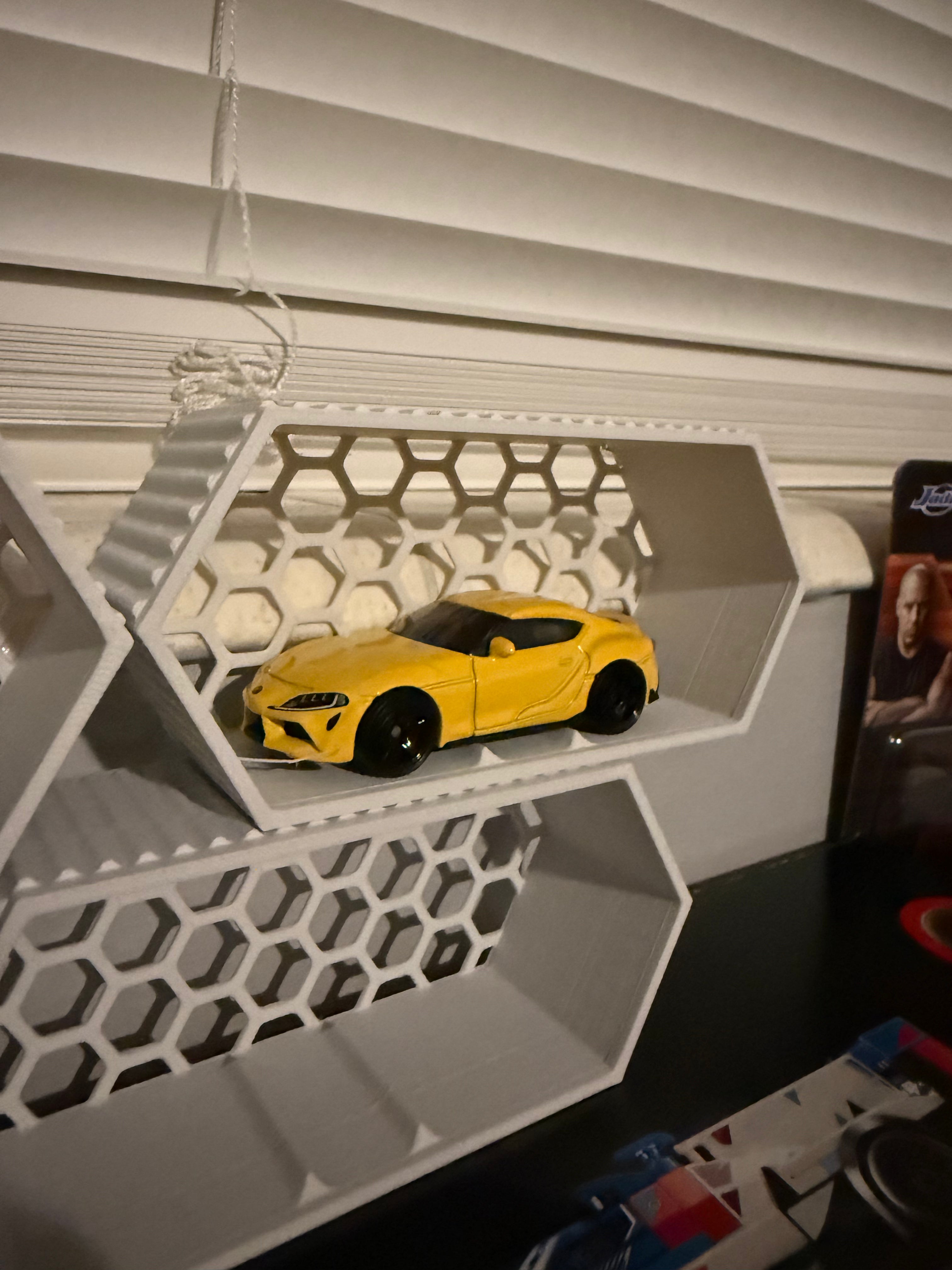 Hot Wheels Display Stand - Modular - 3D Printed Diecast Car Collector Storage