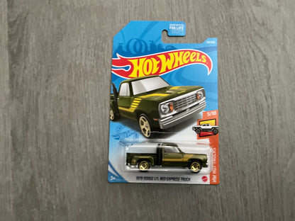 2021 Hot Wheels 1978 Dodge Li'l Red Express Truck (Treasure Hunt edition)