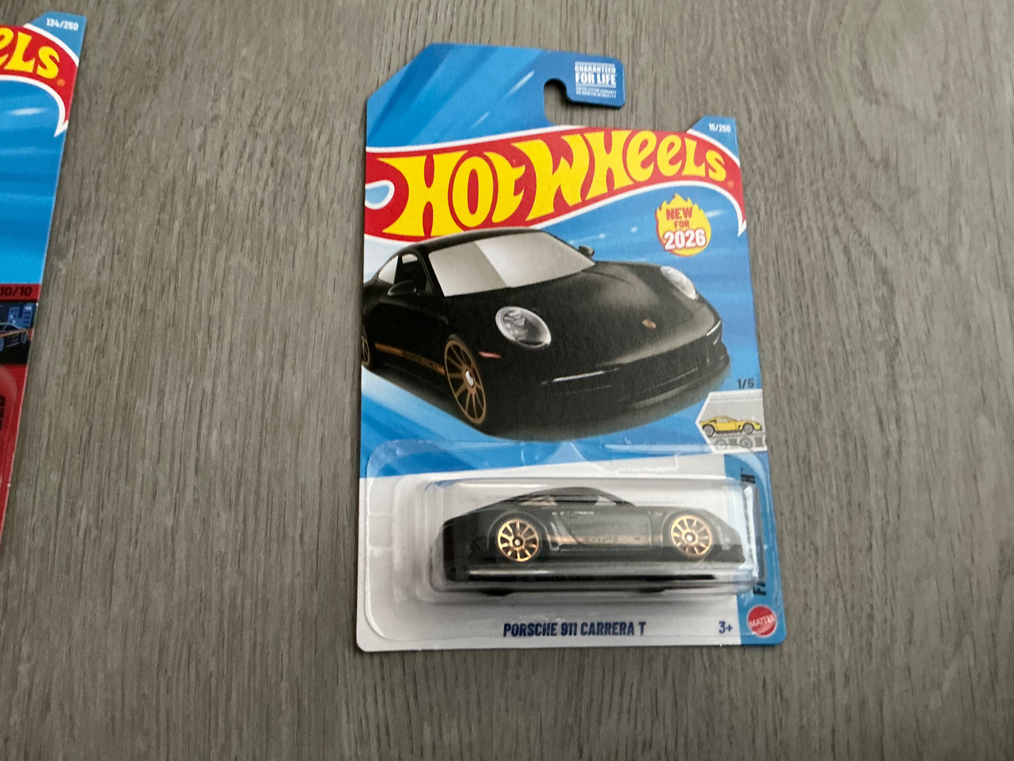 Hot Wheels 2026 "New for 2026" Porsche 911 Carrera T