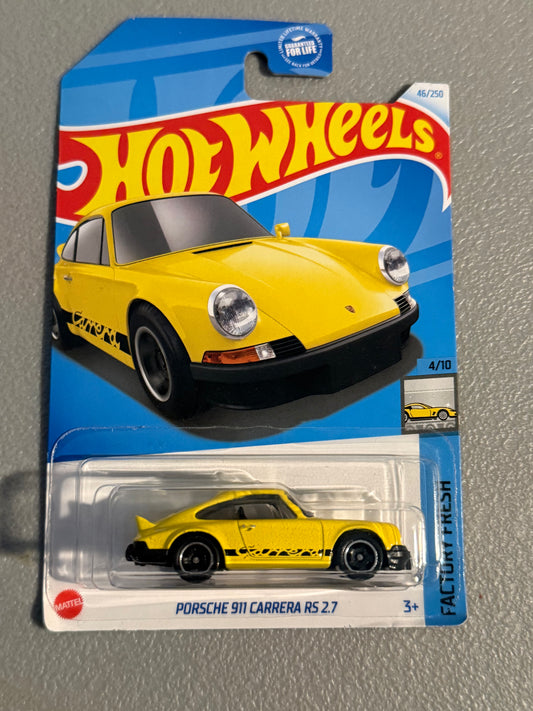 Hotwheels Porsche 911 Carrera Rs 2.7