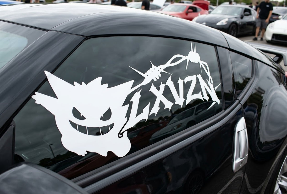 LXVZN Gengar style slap sticker