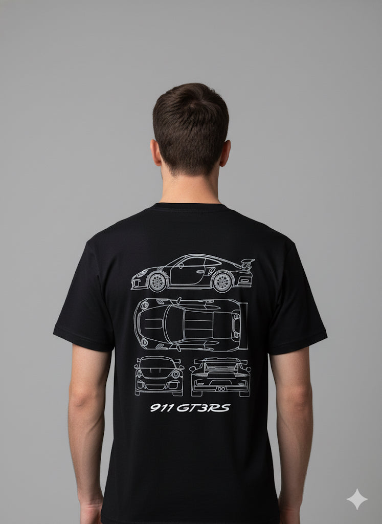 Porsche 911 GT3RS T-Shirt | Car Graphic Tee or hoodie