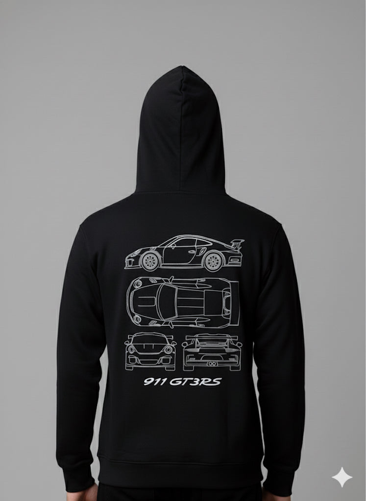 Porsche 911 GT3RS T-Shirt | Car Graphic Tee or hoodie