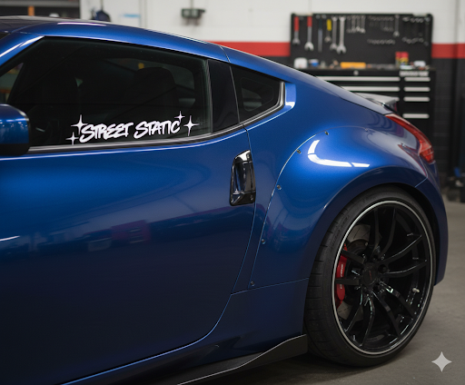 StreetStatic star vinyl decal | Banner