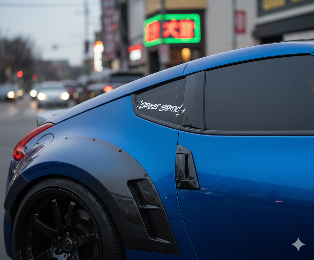 StreetStatic star vinyl decal | Banner