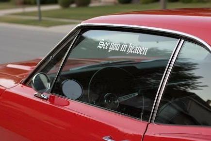 See You in heaven Vinyl Sticker JDM Decal | Drift Sticker