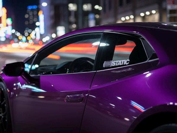 Static Vinyl Sticker JDM Decal | Drift Sticker Car Viynl Sticker