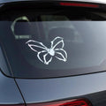Gothic Spider Butterfly Decal sticker  | spider insect butterfly Car Sticker | Dark Aesthetic Window vinyl sticker