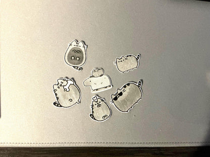Plusheen multi sticker pack | cute sticker for scrapbook