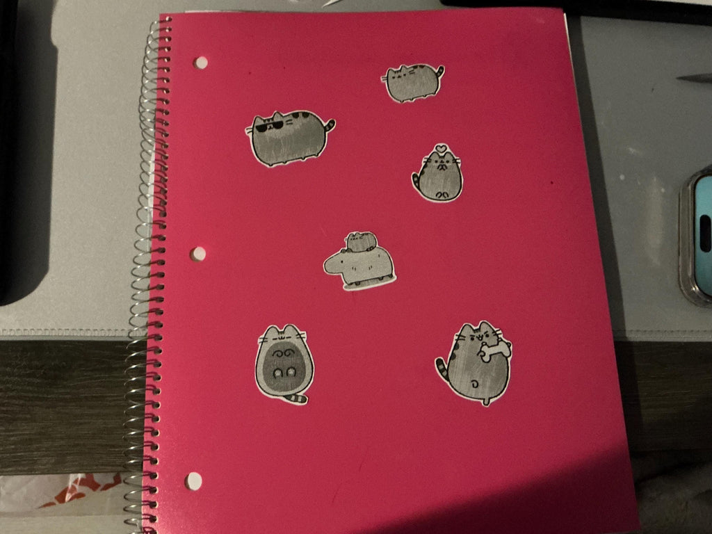 Plusheen multi sticker pack | non permanent sticker | cute sticker for scrapbook | plusheen