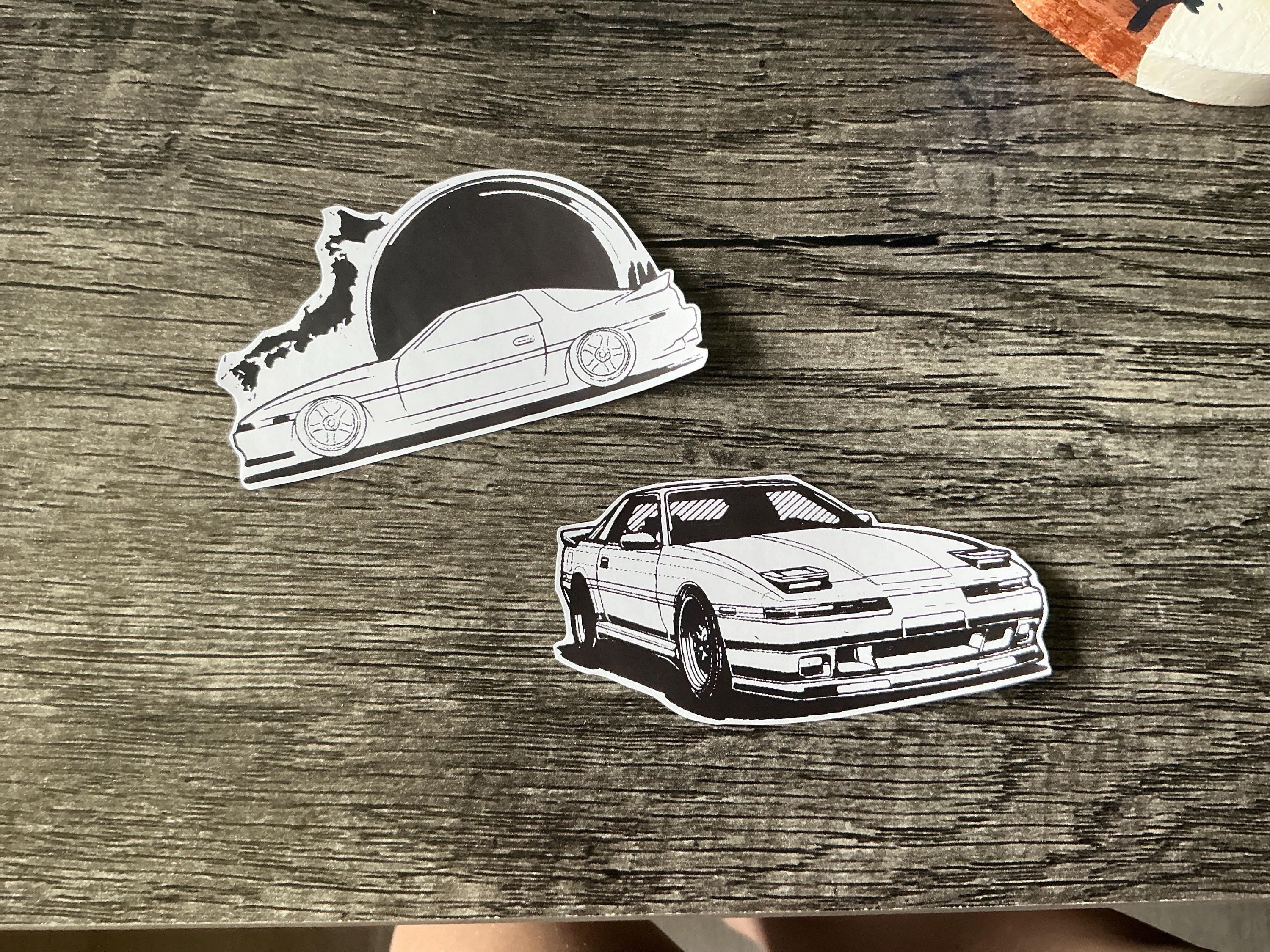 Supra sticker 2-pack:  scrapbook decals etc