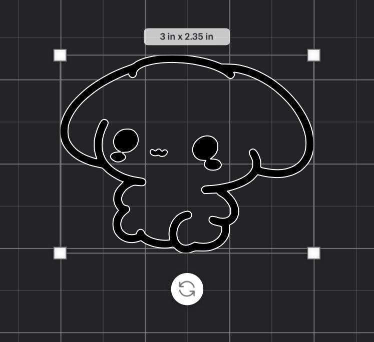 Cute bunny vinyl bumper sticker | kawaii banner sticker | cute bunny viynl sticker for car, laptop, cup etc