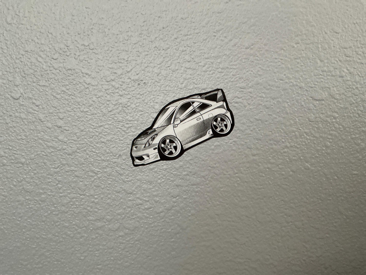 Celica car sticker: 7th gen jdm scrapbook decal