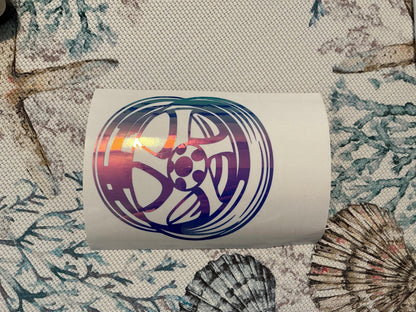 Whistler Wheel Rim Vinyl Sticker | Car Decal