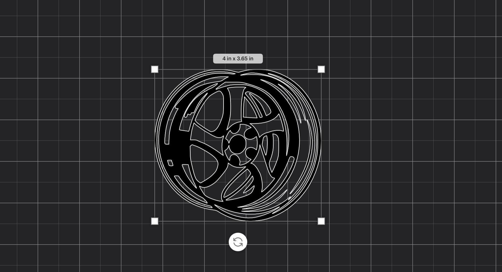 Whistler Wheel Rim Vinyl Sticker | Car Decal