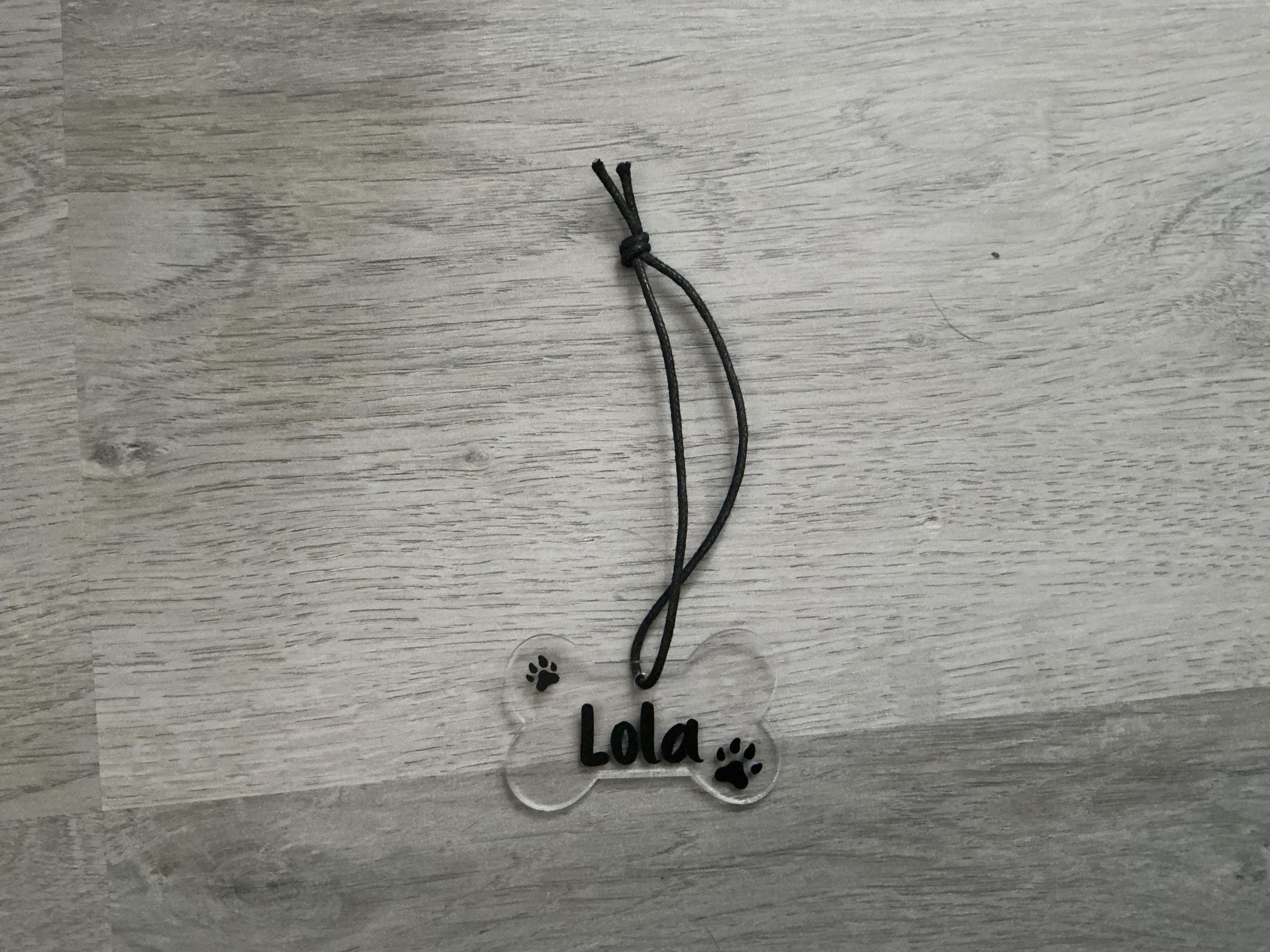 Personalized Dog Paw Christmas Ornament – Custom Pet Name Keepsake