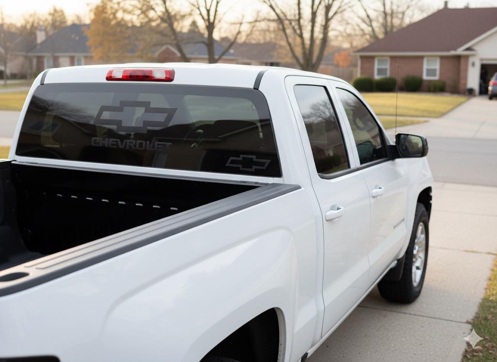 Chevy Bowtie Vinyl Decal Sticker: Car, Window, Cup Decor