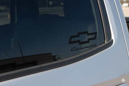 Classic Chevy Bow tie Vinyl Decal Sticker