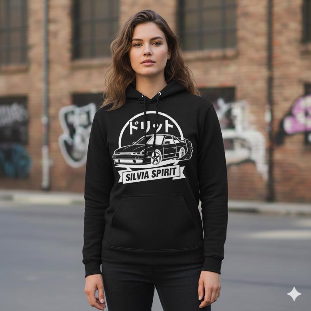 JDM Silvia S13 Drift T-Shirt, hoodie, Japanese Street Racing Aesthetic