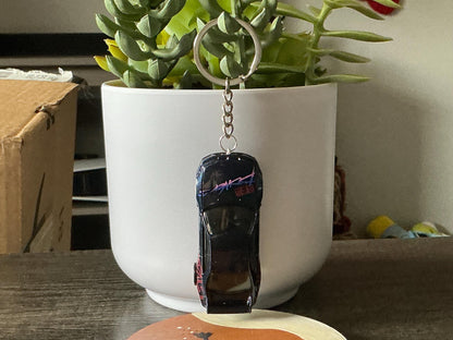 Nissan Skyline GT-R R34 Keychain, BNR34 Hot Wheels Keyring