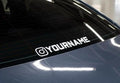 Custom Instagram Vinyl Decal: Car, Laptop, Window Sticker