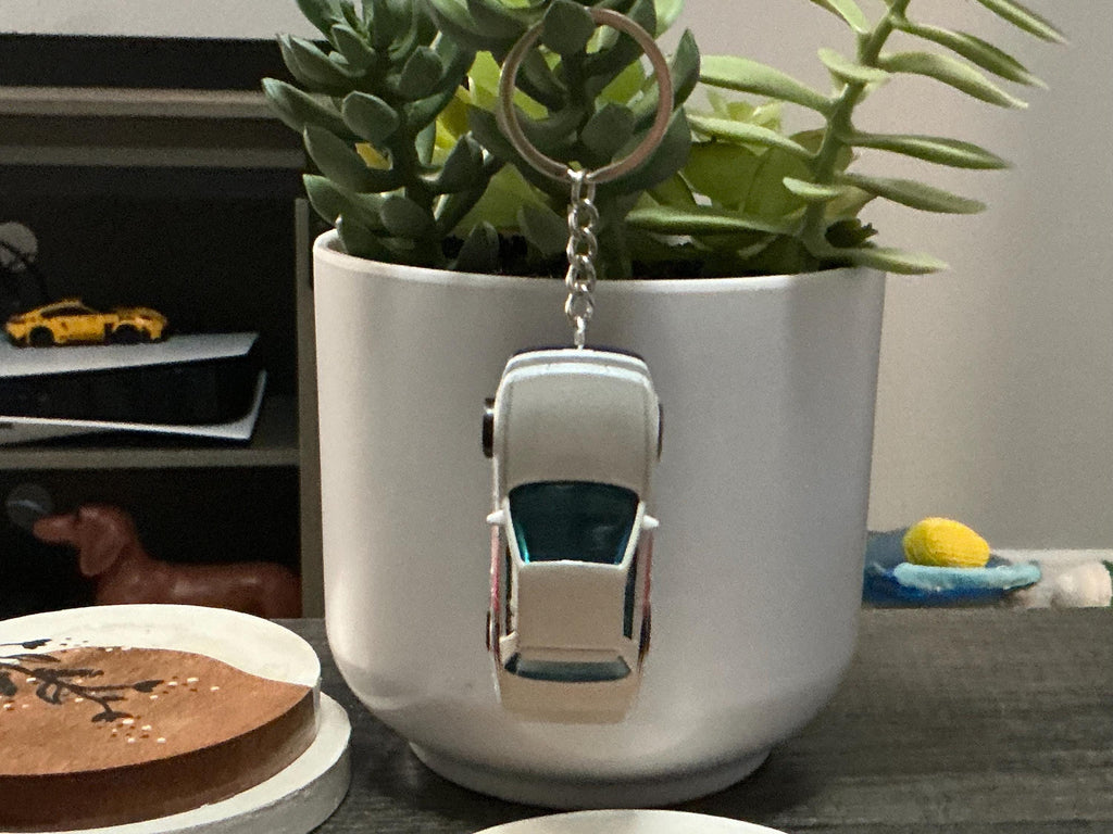 Nissan Silvia S13 Keychain, Custom Hot Wheels Car Keyring