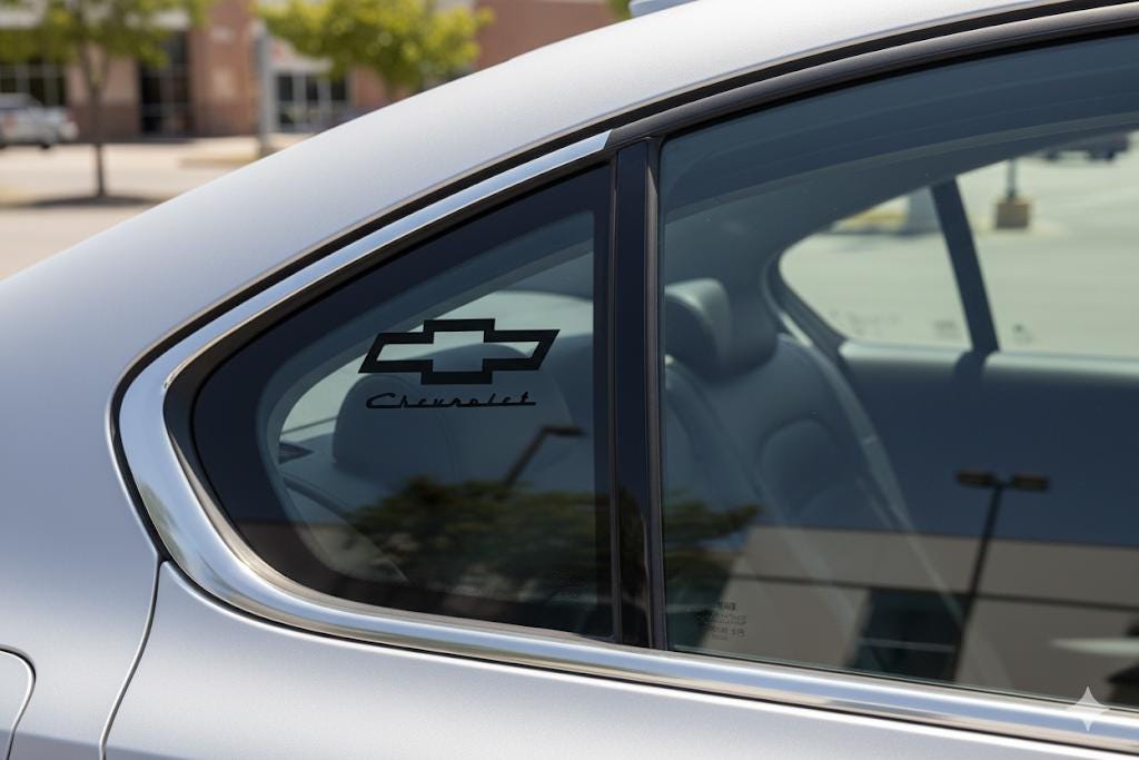 Classic Chevy Bow tie Vinyl Decal Sticker: Car, Window, Cup Decor | truck lover stickers, chevy lover decal