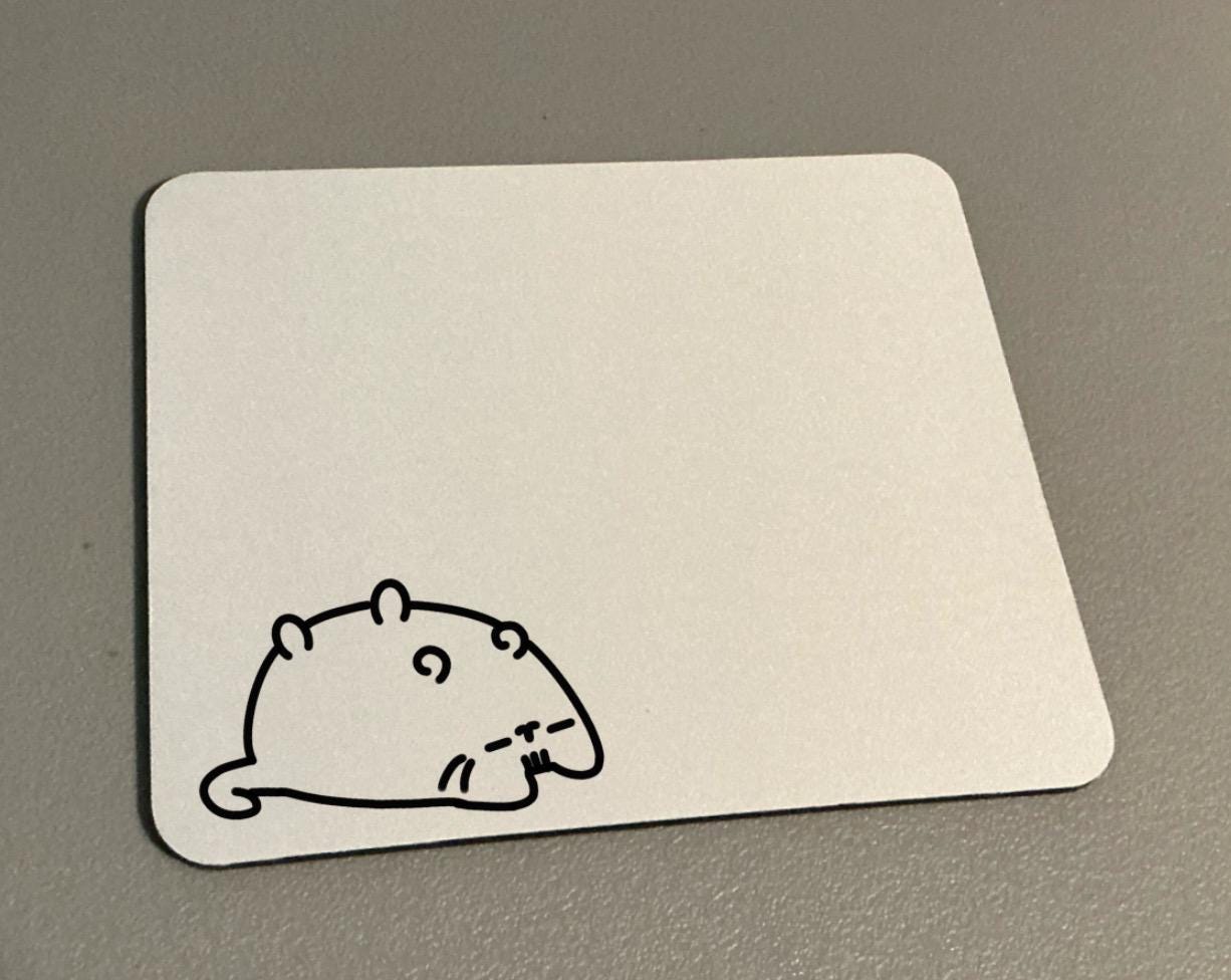 Cozy Sleeping Cat Mouse Pad – Cute Kawaii Desk Mat for Work & Gaming