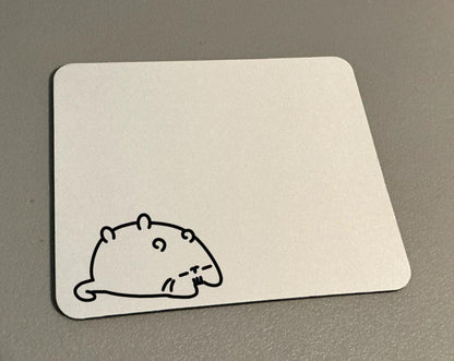 Cozy Sleeping Cat Mouse Pad – Cute Kawaii Desk Mat for Work & Gaming