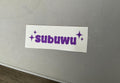 Subuwu Jdm car vinyl decal | Subaru car vinyl decal sticker
