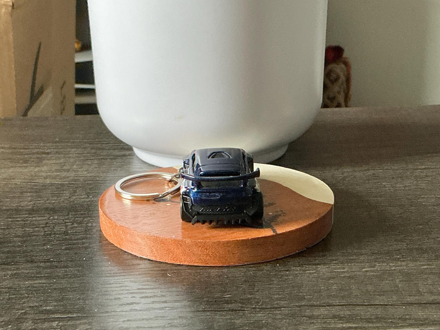 Ford Mustang Mach-E 1400 hotwheels  Keychain, Custom Electric Drift Car Keyring