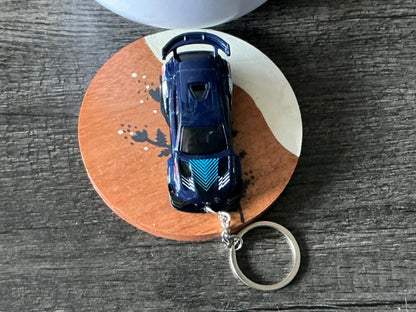 Ford Mustang Mach-E 1400 hotwheels  Keychain, Custom Electric Drift Car Keyring