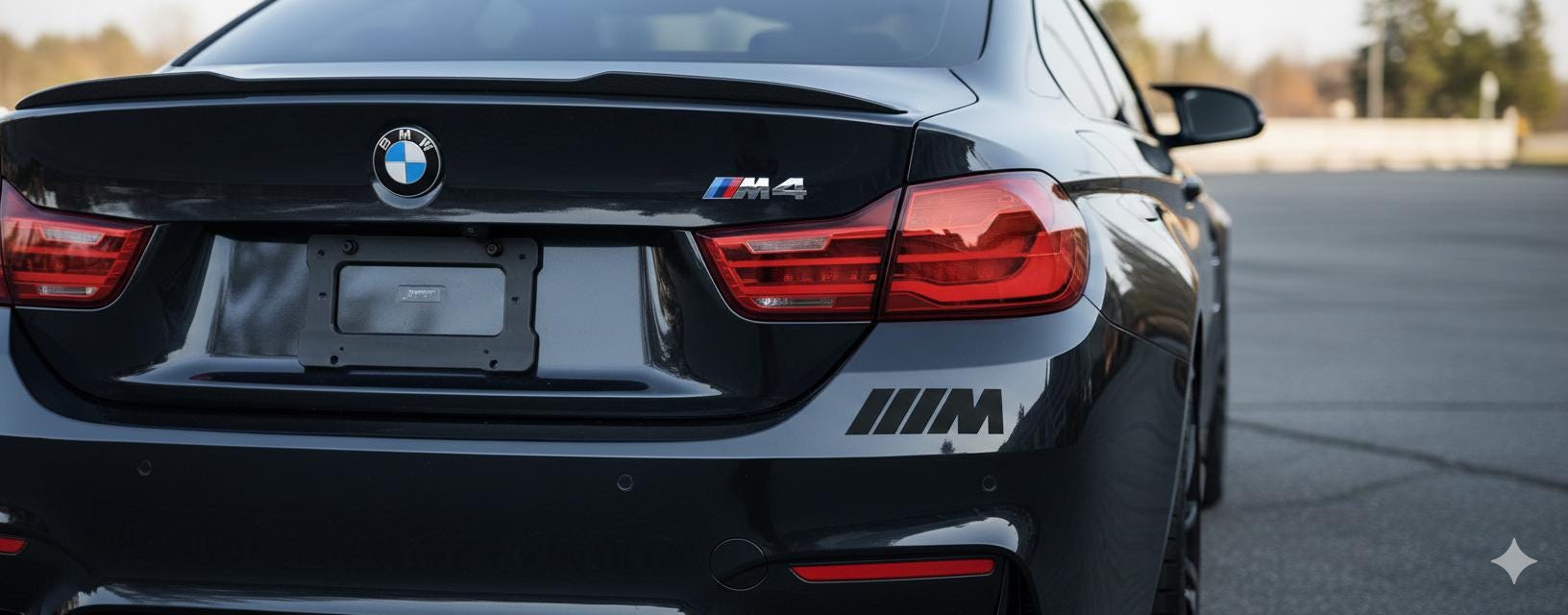 BMW M Sport Style Window Decal | Vinyl Car Sticker for BMW 3 Series, 5 Series, M3, M5 | Performance Racing Graphics | Weatherproof viynl