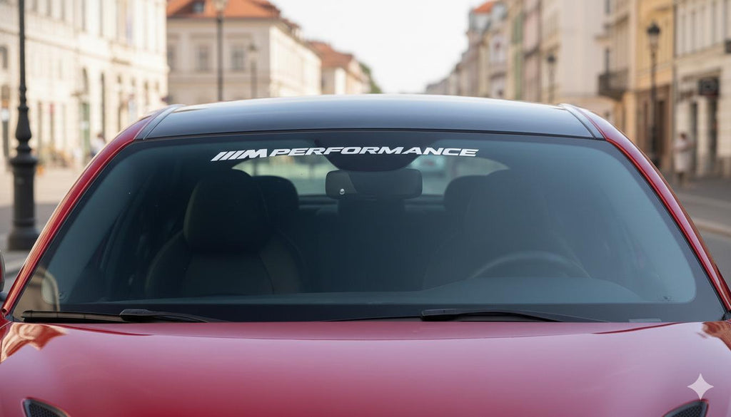 BMW M Performance Style Vinyl Sticker