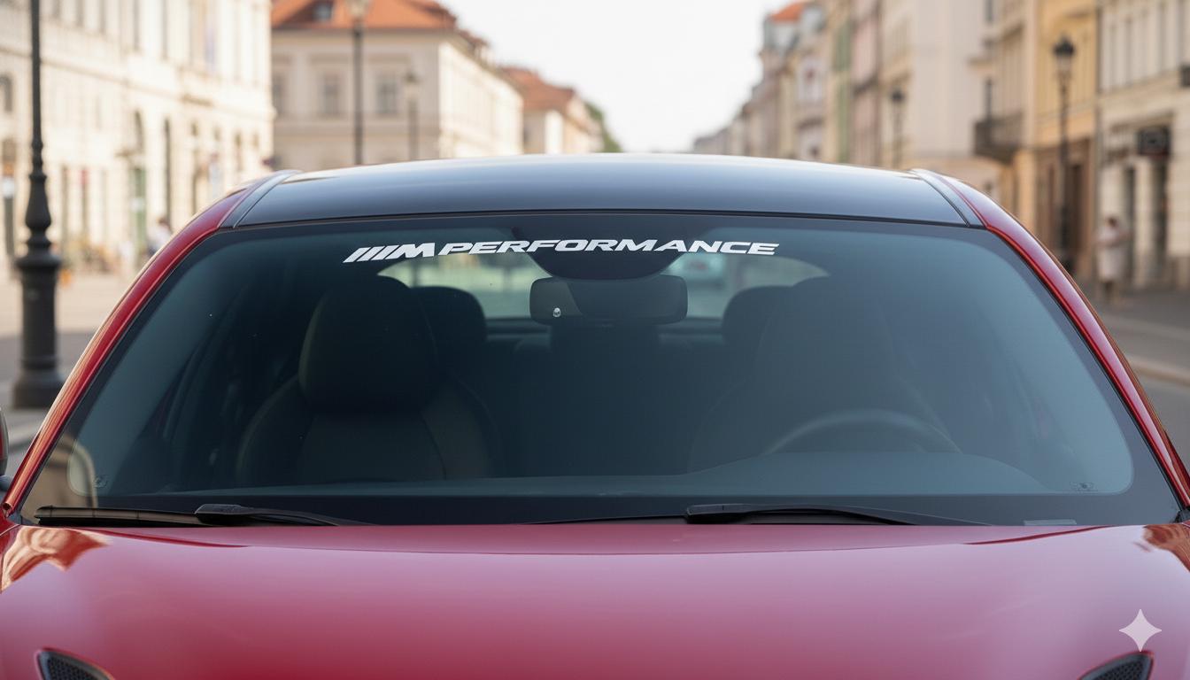 BMW M Performance Style Vinyl Sticker