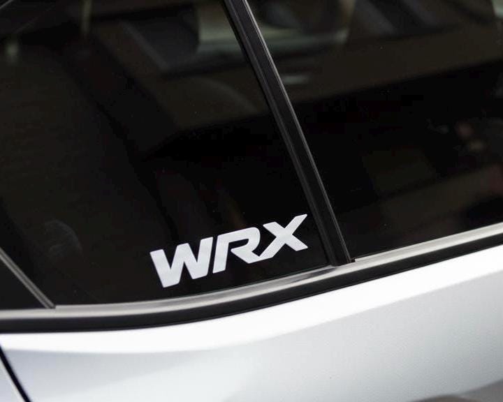 Subaru WRX Vinyl Decal Sticker for Car Window - Subaru WRX Accessories - High Quality Bumper Sticker - Weatherproof Outdoor Vinyl