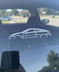 Toyota Celica 7th Gen pre-facelift Style Decal Silhouette Sticker - 2000-2005 Celica T230